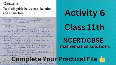 Maths Lab Activity 6 Class 11 // Maths Practical// Class 11 Maths Activity Solution// CBSE board