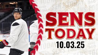 Sens Today: Eller and Jensen Back at Practice