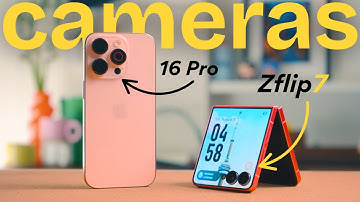 Z FLIP 7 vs iPhone 16 PRO: CAMERA AND BATTERY REVIEW and COMPARISON! (PRO-LOG)