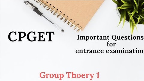 CPGET MATHS| Group Theory 1 | OU,KU,TU #cpget#cpget2024 #cpgetmaths#cpgetmathematics