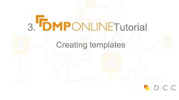 3. DMPonline Tutorial - Creating Template