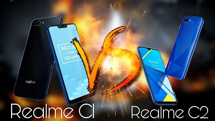 So sánh realme c2 và realme c1