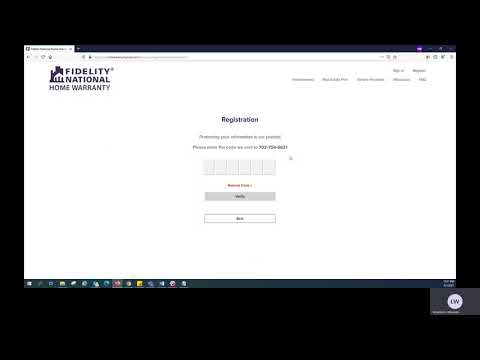 Homeowner Registration Demo with E-mail Address