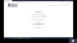 Homeowner Registration Demo with E-mail Address