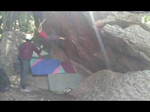 Beta Video for climb Botslayer v10, Flagstaff Mountain, CO