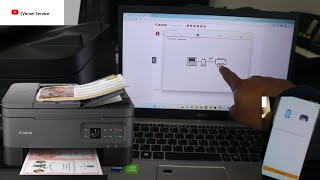 How to Connect Canon Printer (TS7450a) to Wi-Fi Network With a Phone or Computer