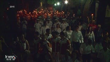 Texas Exes end Torchlight Parade in light of Charlottesville rally