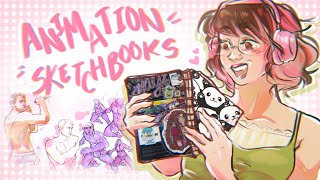FINALLY sharing my Animation School Sketchbooks!!🌷💫