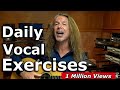 Vocal Warm Up Exercises - Daily Vocal Warm Ups - Vocal Tutorial - Ken Tamplin Vocal Academy