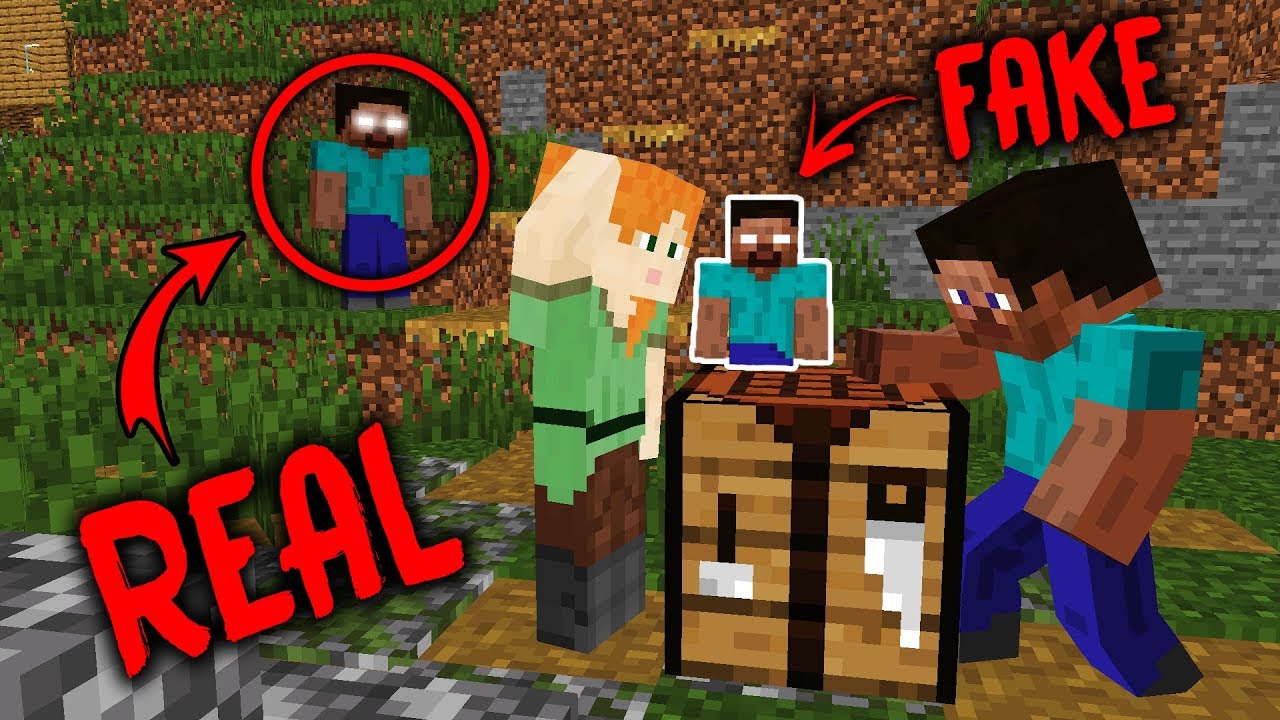 Getting TROLLED by HEROBRINE but then the REAL ONE showed up in Minecraft