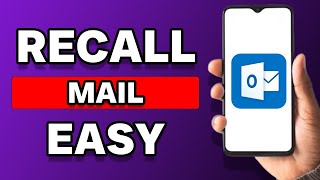 how to recall mail in outlook mobile app (easy tutorial)