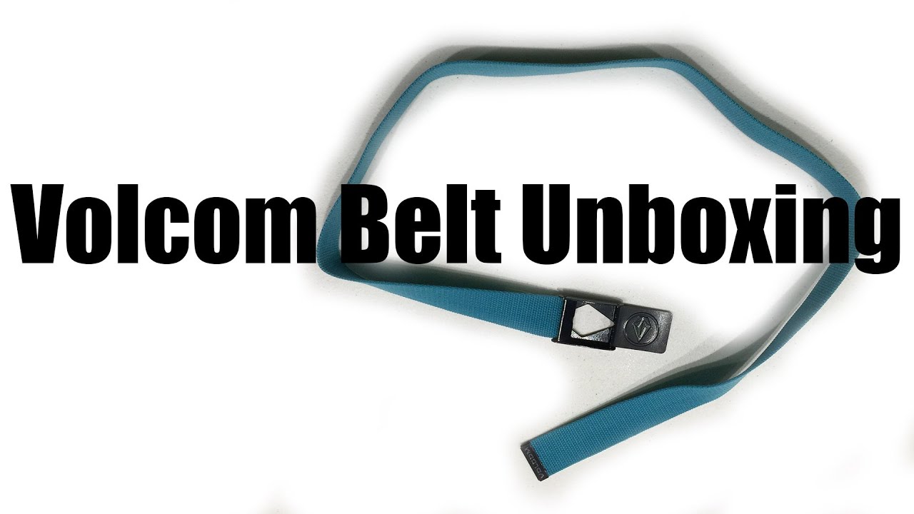 volcom circle web belt