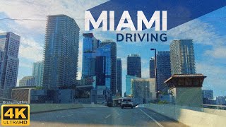 Driving in MAGIC CITY, MIAMI. Coral Way and Alhambra Cir. [4K]