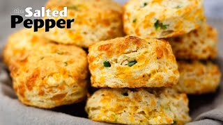 Homemade Jalapeño Cheddar Biscuits