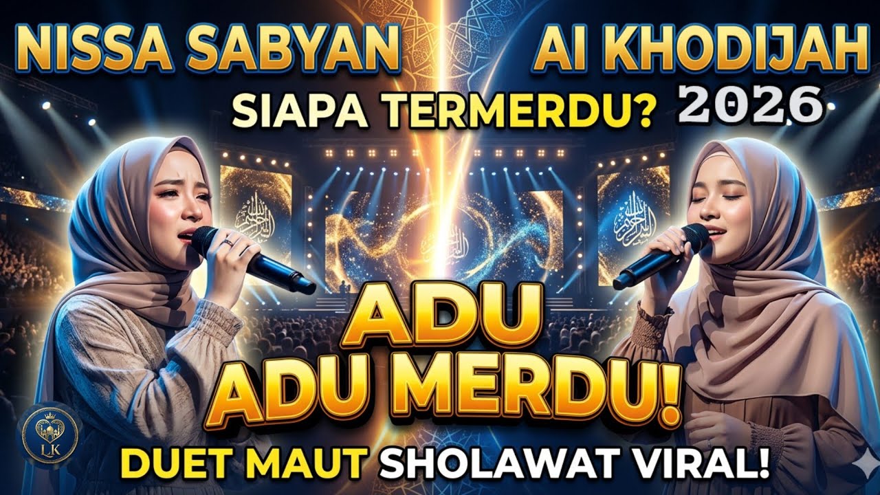 ADU MERDU! Nissa Sabyan & Ai Khodijah - Sholawat Ramadhan 2026 Penyejuk Hati Terpopuler
