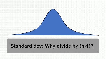 Normal distribution - Why divide by (n-1)?