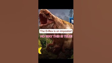 The D-rex, the Distortus Rex, is an impostor in Jurassic World Rebirth!
