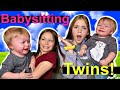 Babysitting Twins! | Splitting Up The Twins! | Surprise Date!