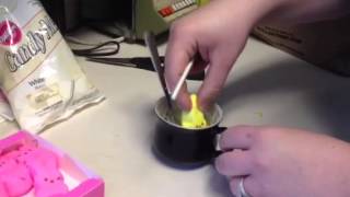 How to make Peeps Pops for baby shower favors - Dollar Store Craft