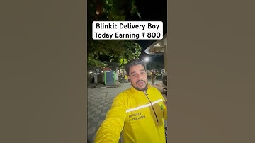Blinkit Delivery Boy Today Earning ₹ 800 💸 || #blinkitdeliveryboyjob #blinkitdeliveryboyearning