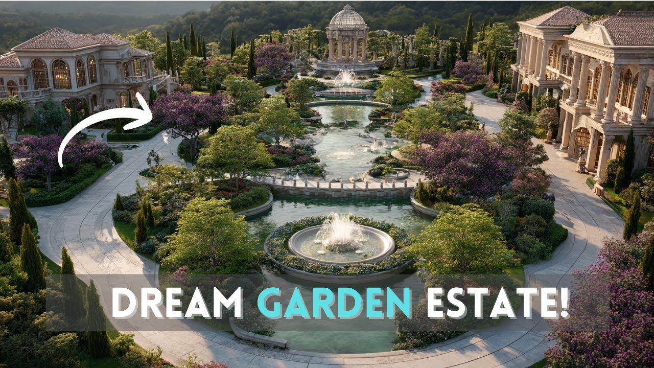 Inside a Mansion Where Every Corner Is a Garden of Dreams