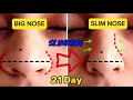 Top Exercises to Have a Beautiful Nose Shape | Natural Nose Slimming Exercise at Home