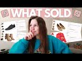 $1000+ IN SALES FOR 5 HOURS OF WORK?! How I Am Making Sales Without Listing [what sold on poshmark]