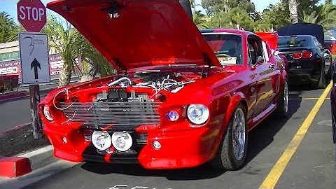 1967 Shelby GT 500 E Replica Russo and  Steele Newport Beach California Auction 2014
