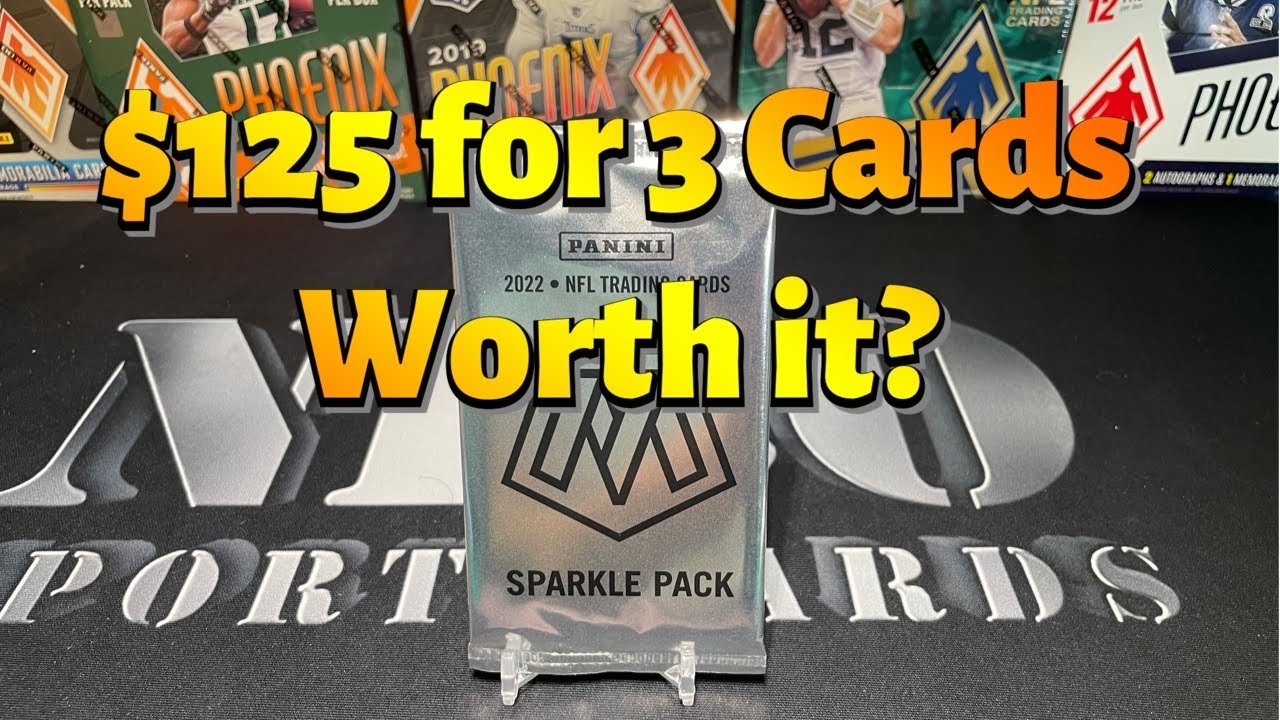 $125 for one pack ! 2022 Mosaic Football Sparkle Pack + PSA Reveal
