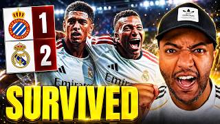 ESPI LAST-MINUTE WINNER! REAL MADRID SURVIVE ESPANYOL 😱 | Espanyol 1-2 Real Madrid Reaction