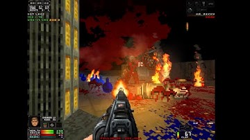 Zandronum - Project Brutality Brutal Doom Over levels Map 7 -Carbone Campaign