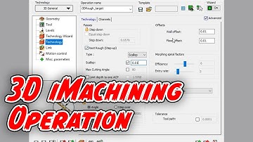 3D iMachining Operation 2021