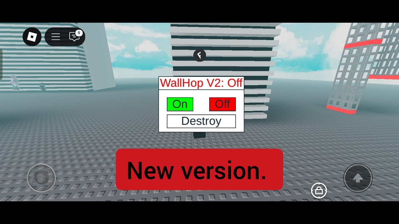 Roblox wall hop script (Version 2) - YouTube