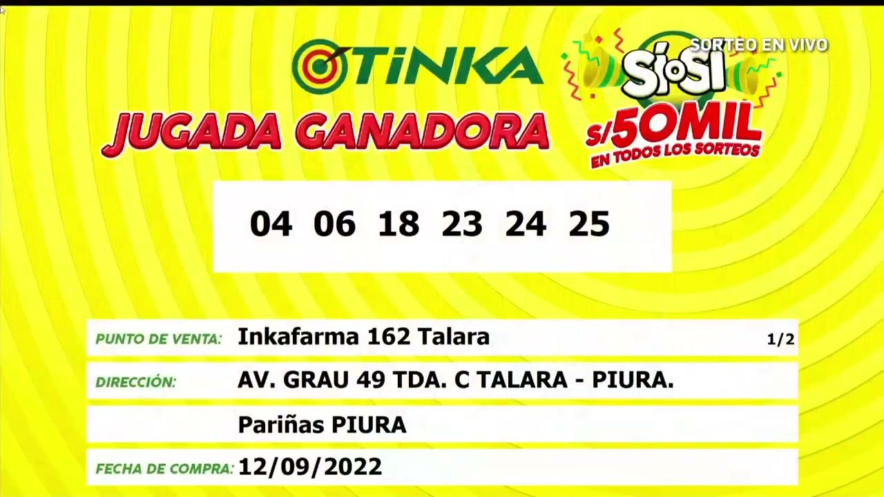 Sorteo Tinka Mi rcoles 14 De Setiembre De 2022 YouTube sorteo-tinka-mi-rcoles-14-de-setiembre-de-2022-youtube