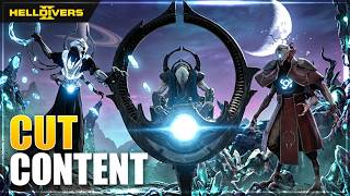 Helldivers 2 New Major Update Reveals More Cut Content