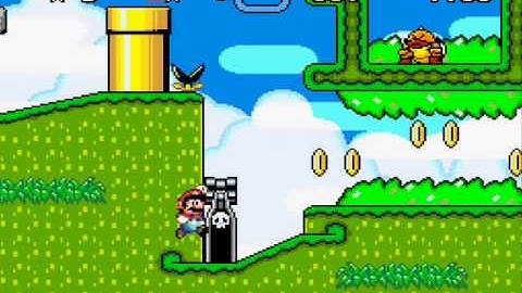 SMWC Level Design Contest 3 entry - Misted Mountain (Super Mario World custom level)