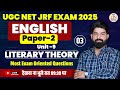 UGC NET English Literature 2025 | Unit-9 | UGC NET Exam 2025 | Literary Theory Part-3 by Naruka Sir