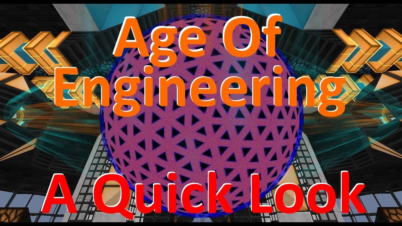Minecraft 1.10.2 - Age Of Engineering - A Quick Look