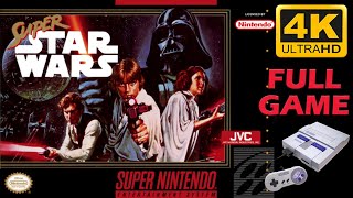 Super Star Wars [SNES] - Full Game Walkthrough / Longplay (4K60ᶠᵖˢ)