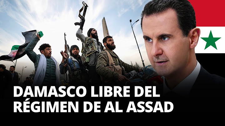 SIRIA: REBELDES TOMAN DAMASCO y la declaran LIBRE del RÉGIMEN de BASHAR AL ASSAD | El Comercio