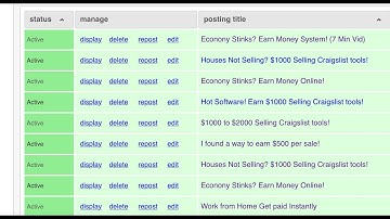 How I post my Craigslist ad | Get Fearless Freedom!  Call back line: 1-800-995-0795 ID #1211