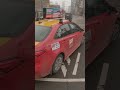 Block bike lane cyclist Dashcam College St Toronto Canada