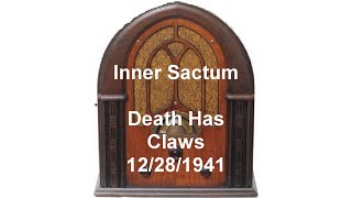 Inner Sanctum Death Has Claws otr old time radio