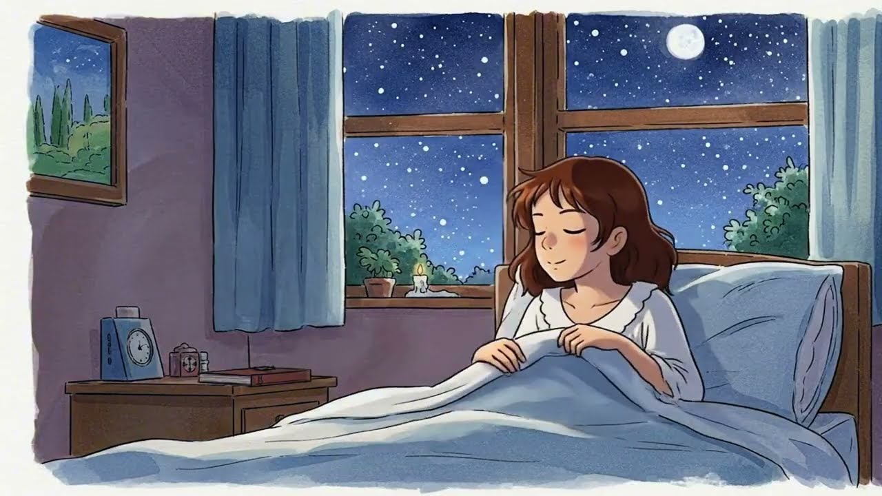 The Winter Cave A Family's Snowstorm Shelter | Ghibli-Style Animation 