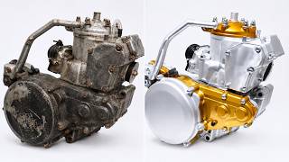 ⚡ INSANE 2-Stroke Engine Rebuild! 😲