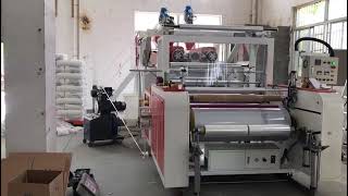 New Type High Speed Fully Automatic 2 layer/3 layer co-extrusion stretch film machine