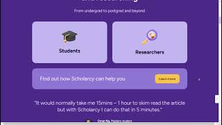 Unlock the Power of Scholarcy: Transform Your Research and Study Workflow 🤖 AI-review