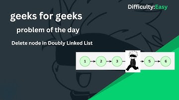 Delete node in Doubly Linked List GFG POTD 30 06 2024 solved