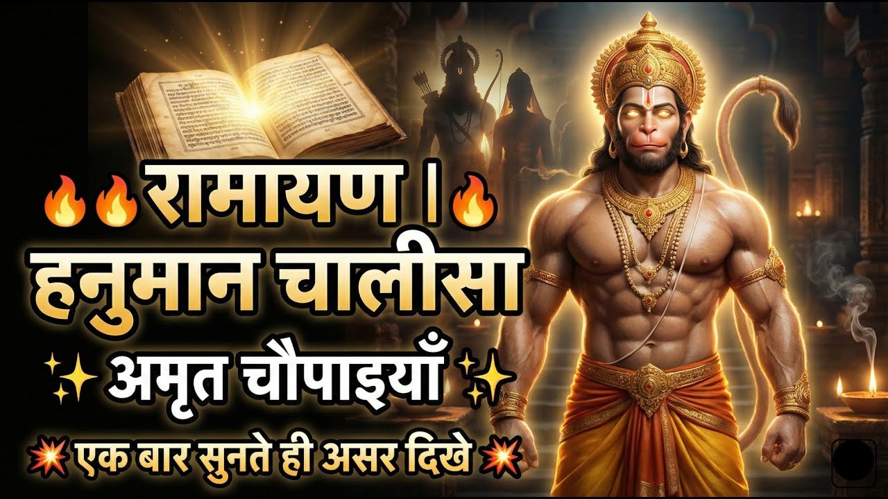 Powar Full Ramayan Chopai रामायण  हनुमान चालीसा