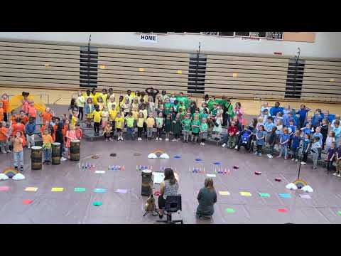Kirksville Primary School Rainbow Performance Spring 2026